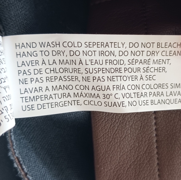 Dex x revolve Vegan Leather Mini skirt in espresso brown size medium NWOT - Picture 8 of 8